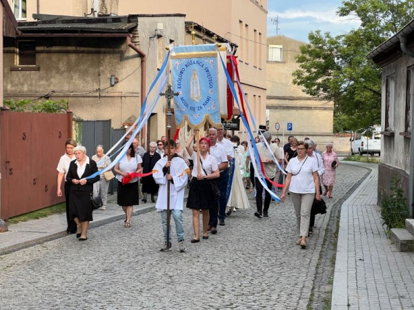  Procesja do figury Matki Bożej na Plac Wolności 2025 r. 