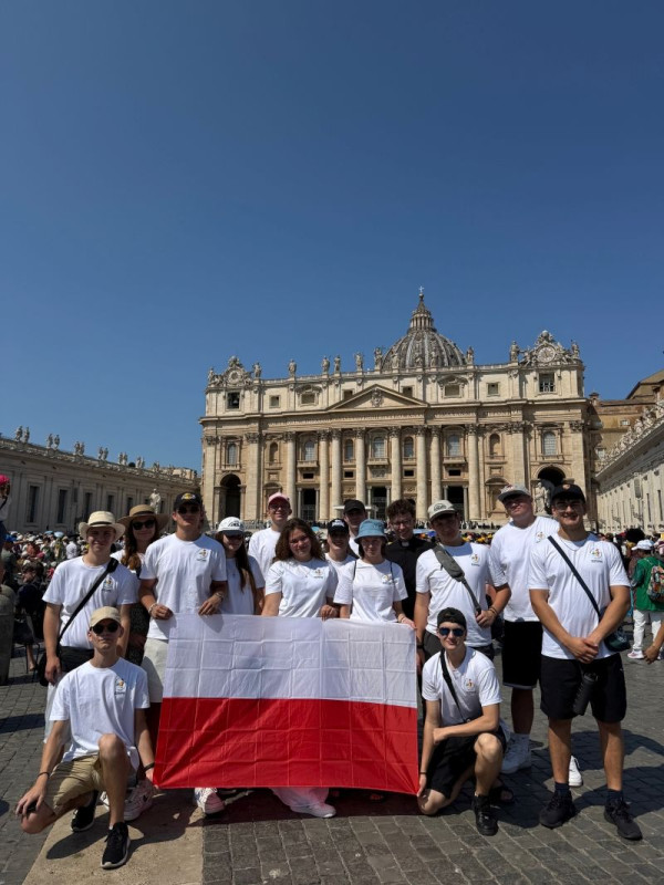  Młodzież z "Owczarni" w Rzymie - sierpień 2025 r. 