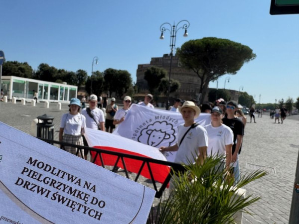  Młodzież z "Owczarni" w Rzymie - sierpień 2025 r. 