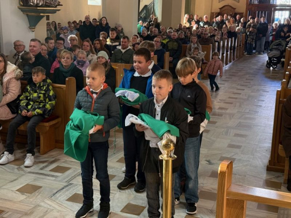  Przyjęcie do służby nowych ministrantów 