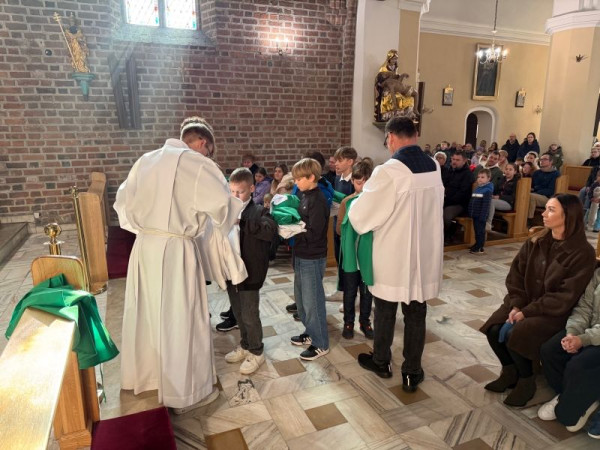  Przyjęcie do służby nowych ministrantów 
