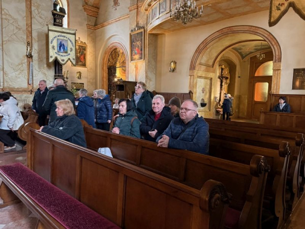  Pielgrzymi w wadowickiej Bazylice 