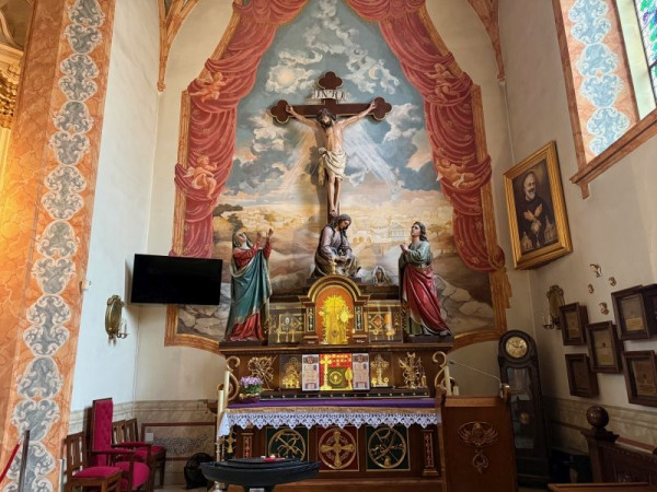  Bazylika w Wadowicach - kaplica ukrzyżowanego Chrystusa 