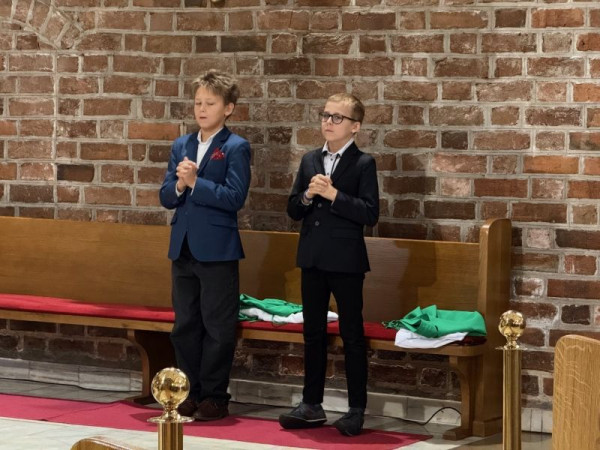  Przyjęcie nowych ministrantów 