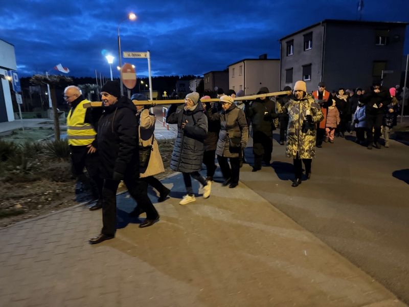 Droga krzyżowa na Zamościu