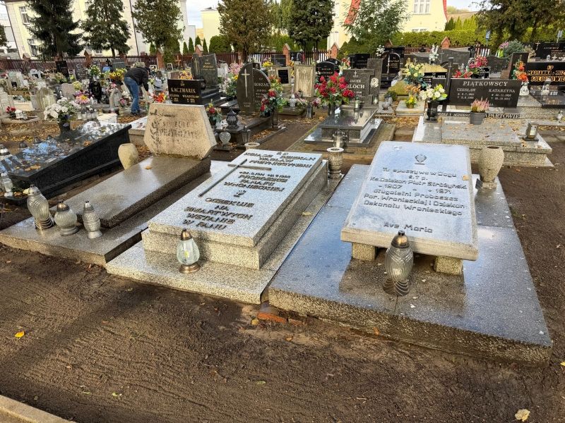 Troska o groby kapłanów