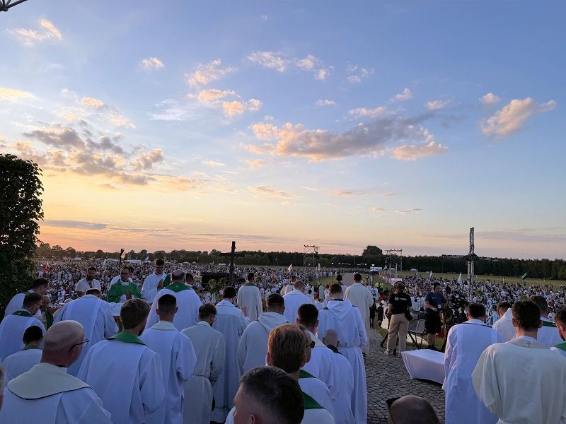 Młodzież na Lednicy