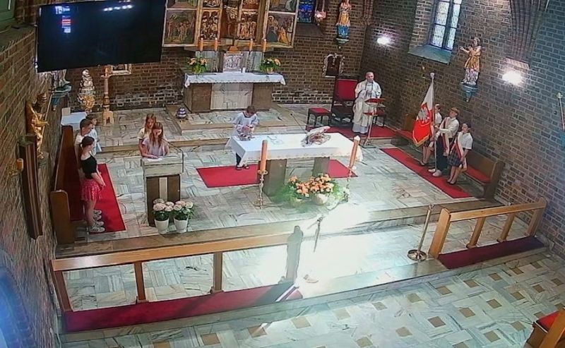 Msza św. na zakończenie roku szkolnego