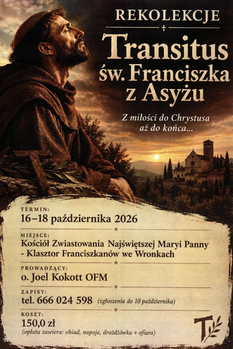 Rekolekcje  u Franciszkanów